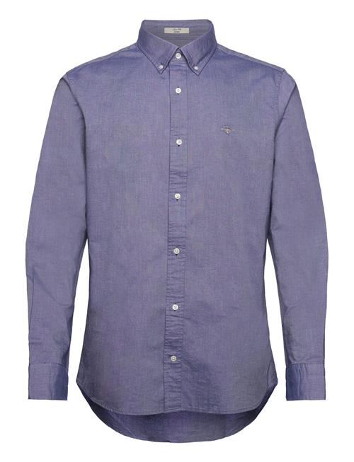 Slim Oxford Shirt GANT Blue