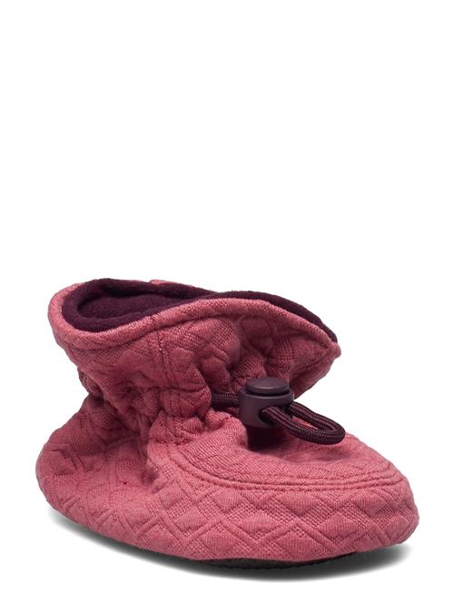 Cotton Jaquard Slippers Melton Pink