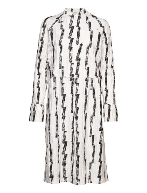 Chakra Dupina Dress - Aop Mads Nørgaard White