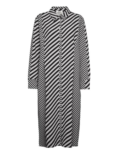 Mads Nørgaard Mix Stripe Lora Dress Mads Nørgaard Patterned