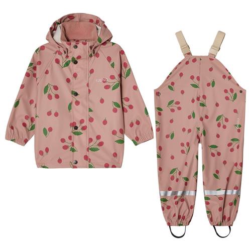 Kuling San Marino Uforet Regnsæt Woody Rose Raspberry | Lyserød | 74/80 cm