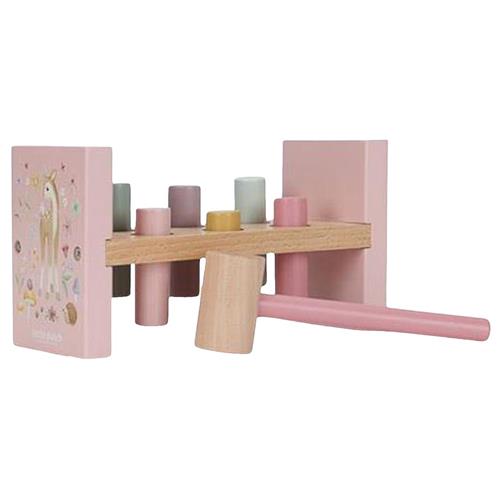 Little Dutch Pounding Bench Fairy Garden FSC Pink | Lyserød | 2-6 years