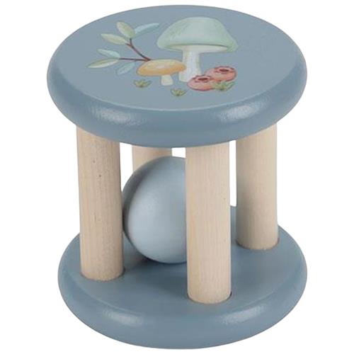 Little Dutch Roller Rattle Forest Friends FSC Blue | Blå | 1-3