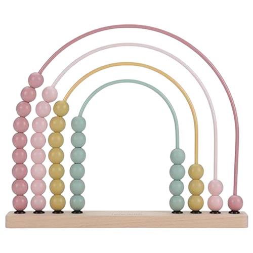 Little Dutch Rainbow Abacus Fairy Garden FSC Pink | Lyserød | 0-2