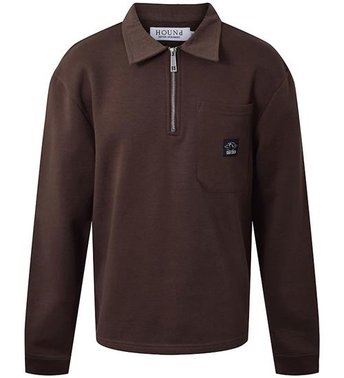 Hound Bluse - Polo - Dark Brown