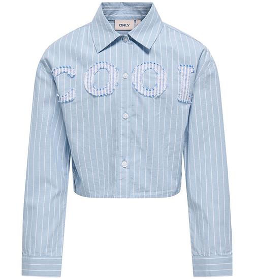 Kids Only Skjorte - KogEtta - Soft Chambray/White