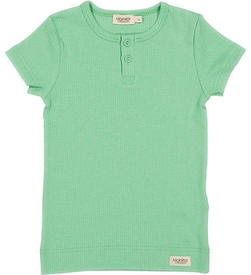 MarMar T-shirt - Rib - Modal - Cale Green