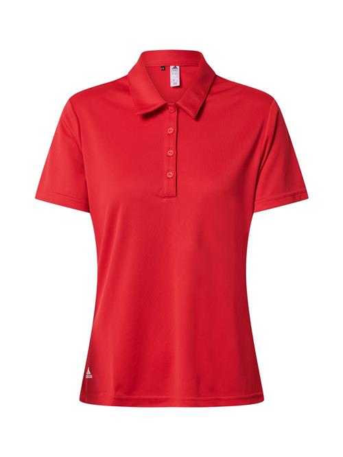 ADIDAS GOLF Funktionsbluse  rød / hvid