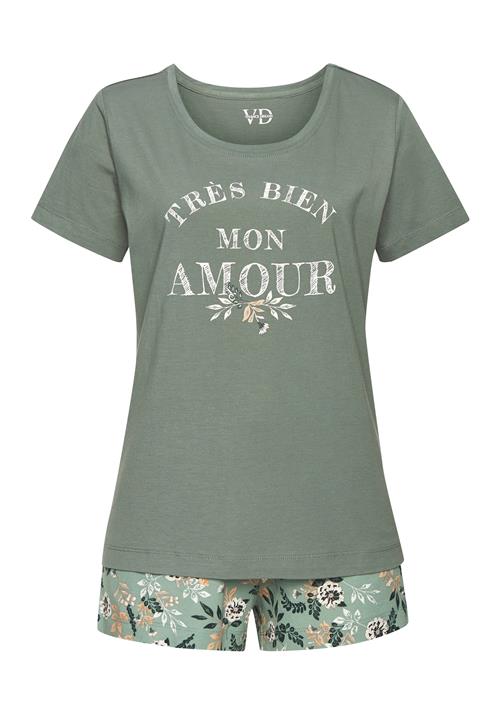 VIVANCE Pyjamas  beige / mint / jade / hvid