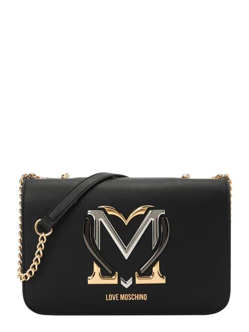 Love Moschino Skuldertaske  guld / sort / sølv