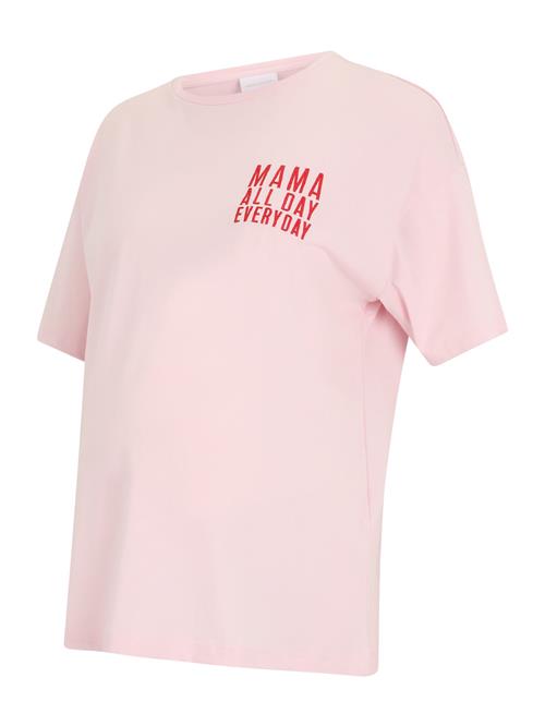 MAMALICIOUS Shirts 'MLFERIDA'  pastelpink / rød