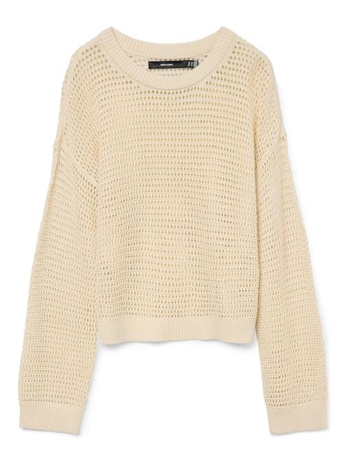 VERO MODA Pullover 'VMNEWMADERA'  creme