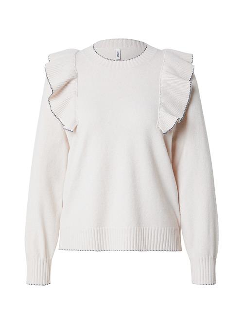 Se ONLY Pullover 'ONLAma'  creme / sort ved About You