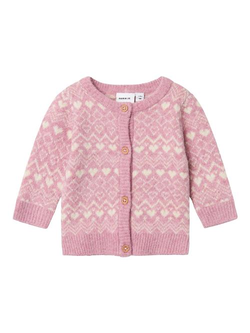 NAME IT Cardigan  beige / pink