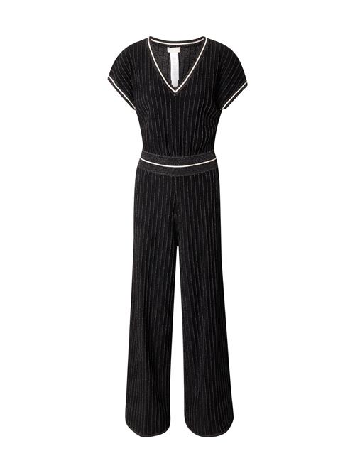 Se Liu Jo Jumpsuit  sort / sølv / hvid ved About You