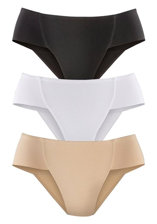 PETITE FLEUR Slip  champagne / sort / hvid