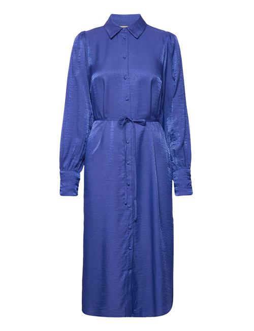 YAS Yassura Ls Midi Shirt Dress YAS Blue