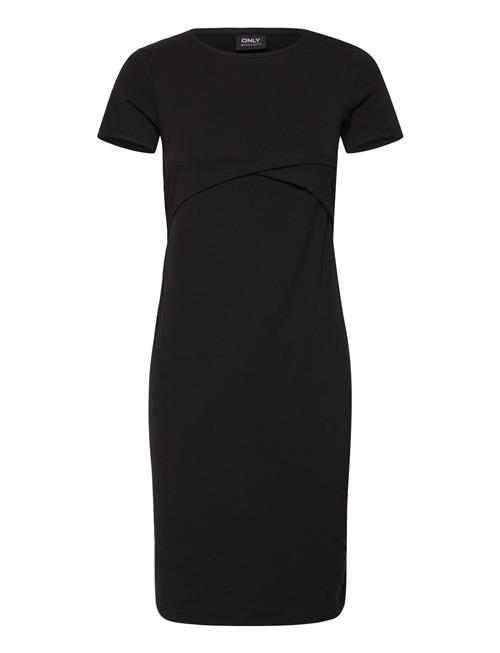 Only Maternity Olmadelie S/S O-Neck Dress Jrs Only Maternity Black