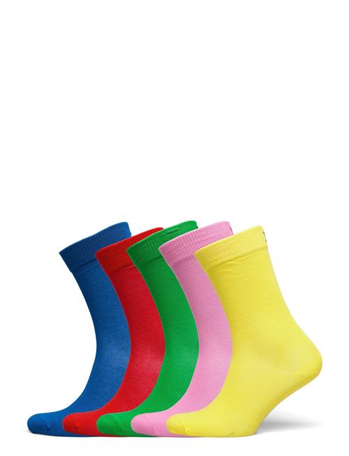 5-Pack Solid Socks Happy Socks Blue