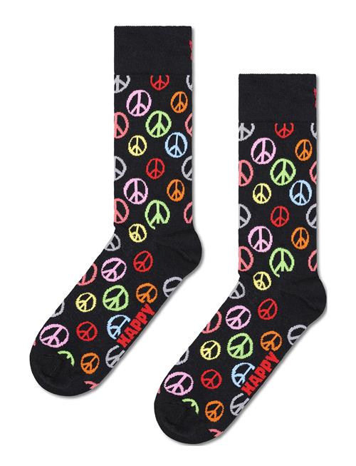 Peace Sock Happy Socks Black