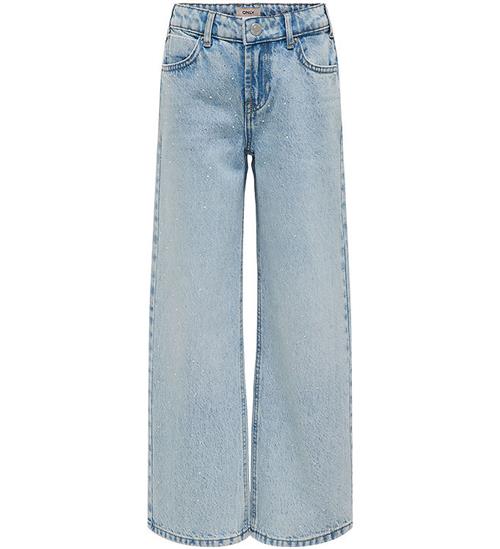 Kids Only Jeans - KogCobain - Light Blue Denim m. Rhinsten