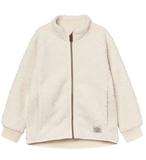 Mini A Ture Fleecejakke - Teddy - MatCedric - Angora Cream