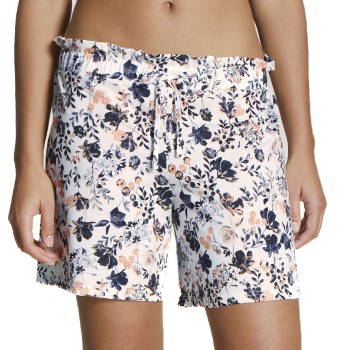 Calida Favourites Flowers Shorts Hvid m Blomste Medium Dame