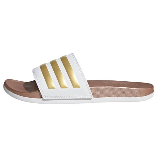 ADIDAS PERFORMANCE Strand-/badesko 'Adilette'  guld / hvid