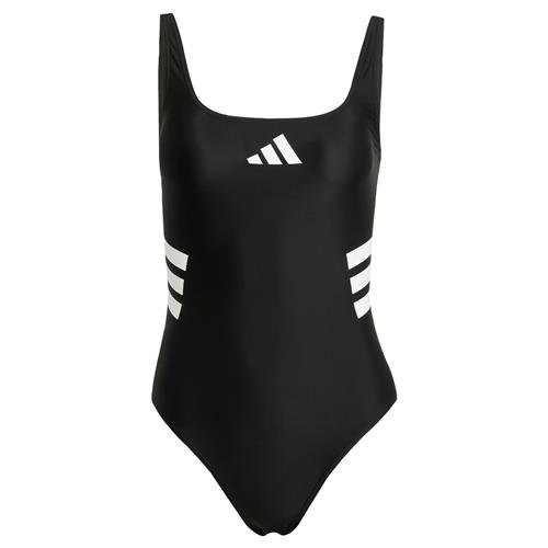 ADIDAS PERFORMANCE Sportsbadedragt  sort / hvid