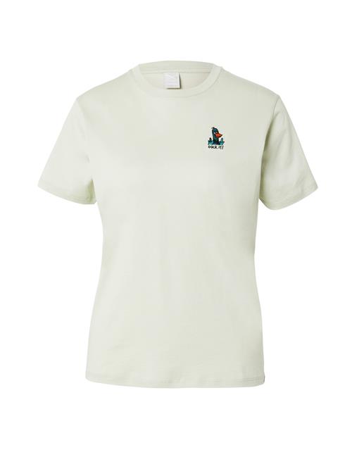 Iriedaily Shirts 'Duck'  pastelgrøn / orange