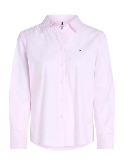 Se TOMMY HILFIGER Bluse 'ESS'  pastelpink ved About You