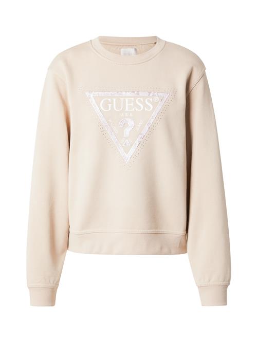 GUESS Sweatshirt 'PYTHON'  beige