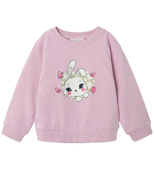 Name It Sweatshirt - NmfVenus - Winsome Orchid/Bunny