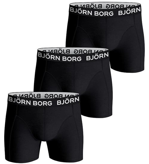 BjÃ¶rn Borg Boxershorts - 3-pak - Sort