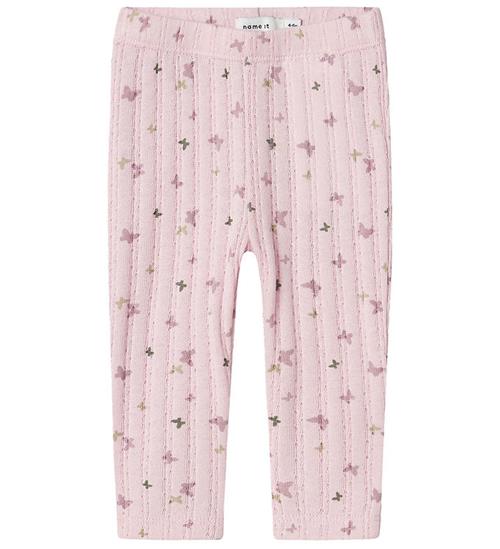 Name It Leggings - NbfBillia - Winsome Orchid m. Sommerfugle