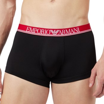 Emporio Armani Microfiber Trunk Sort polyamid Small Herre