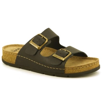 Scholl Bora Malaren Sandal Sort not spec Str 37 Dame