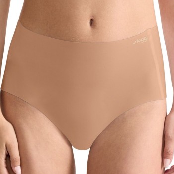 Sloggi Trusser 2P ZERO Feel 2 0 High Waist Brief C2P Beige Medium Dame