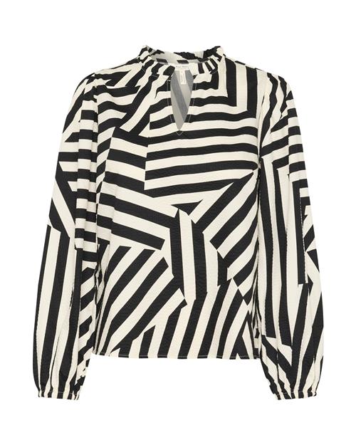 Part Two Bluse 'Eimy'  sort / hvid
