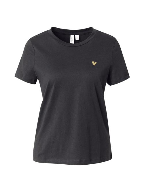 VERO MODA Shirts 'VMVIVA'  sennep / sort