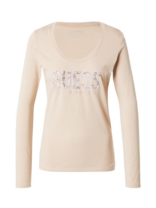 GUESS Shirts 'PYTHON'  beige / lilla