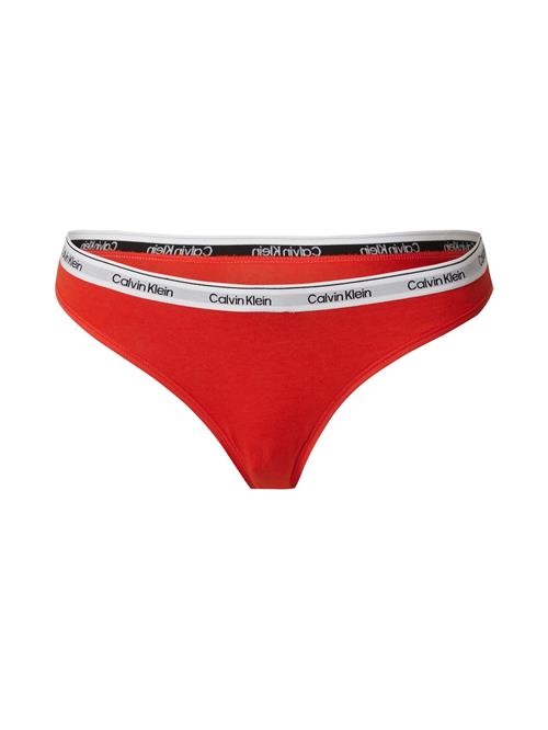 Se Calvin Klein Underwear String  grå / rød / sort / hvid ved About You