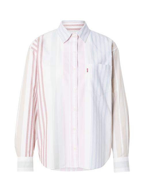 LEVI'S ® Bluse 'HARLIE'  lyseblå / pastelorange