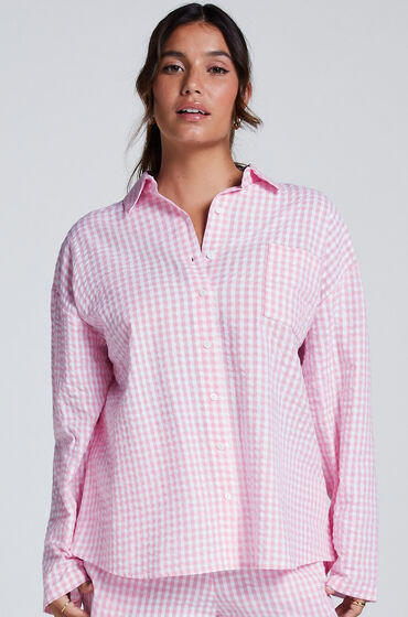 Hunkemöller Pyjamastop pink