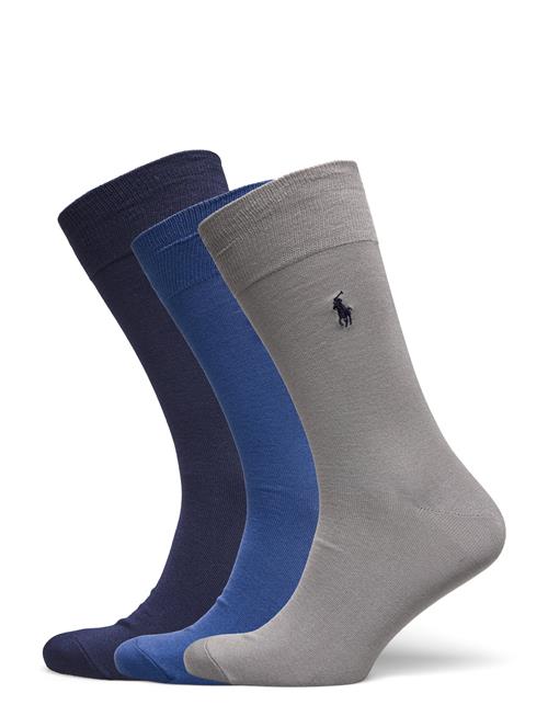 Polo Ralph Lauren Underwear Cotton-Blend Trouser Sock 3-Pack Polo Ralph Lauren Underwear Grey