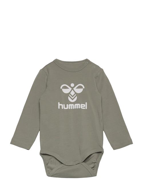 Hmlflips Body L/S Hummel Green