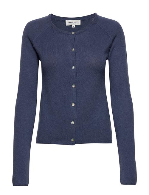 Rwlaica Cashmere Ls O-Neck Raglan C Rosemunde Navy