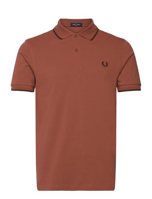 Fred Perry Twin Tipped Fp Shirt Fred Perry Brown