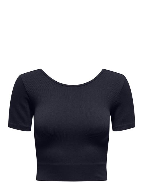 Only Play Onpjaia Life Ss 2-Way Crop Seam Top Noos Only Play Navy