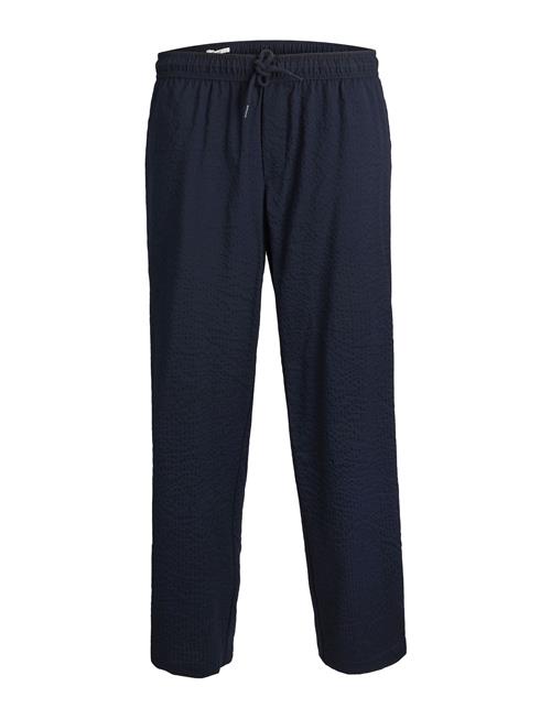 Jack & Jones Jpstbill Aydan Seersucker Jjjogger Pant Jack & J S Navy